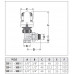 Caleffi 220 Termostatický ventil radiatorový rohový DN10 - 3/8" PN10, Tmax 100°C
