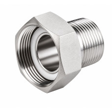 Nerezové polšróbenie 3/8" x 1/2" AISI 316Ti Nerezové polšróbenie 3/8" x 1/2" AISI 316Ti