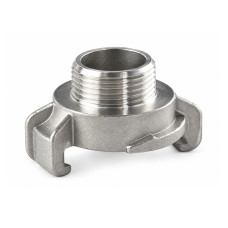 NEREZ Bajonetová rýchlospojka 1/2" vonkajšia AISI 316, PN40, 150 °C NEREZ Bajonetová rýchlospojka 1/2" vonkajšia AISI 316, PN40, 150 °C