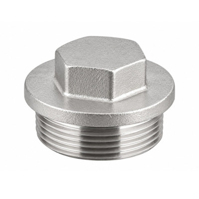 NEREZ Zátka s obrubou - DIN 910 - 3/4" AISI316