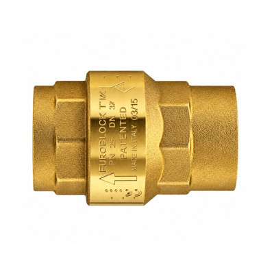 EUROBLOCK Spätná klapka 1/2" PN40 - plnoprůtok