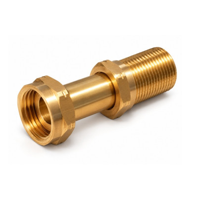 Nákrutka k vodomeru 1/2" x 3/4" TELESKOPICKÉ CELOZÁVITOVÉ