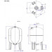 AVR 100+ expanzná tlaková nádoba 10bar