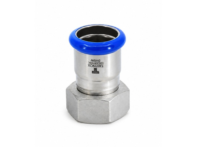 TAVINOX hrdlo s prevlečnou maticou 15x1/2" AISI 316L PN16