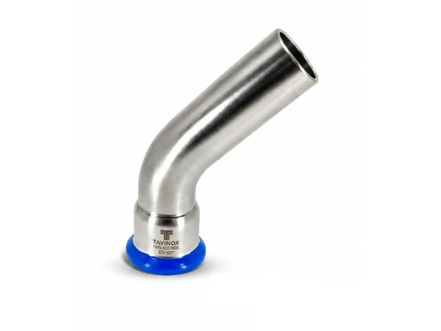 TAVINOX Oblúk 45° MF 18mm AISI 316L PN16