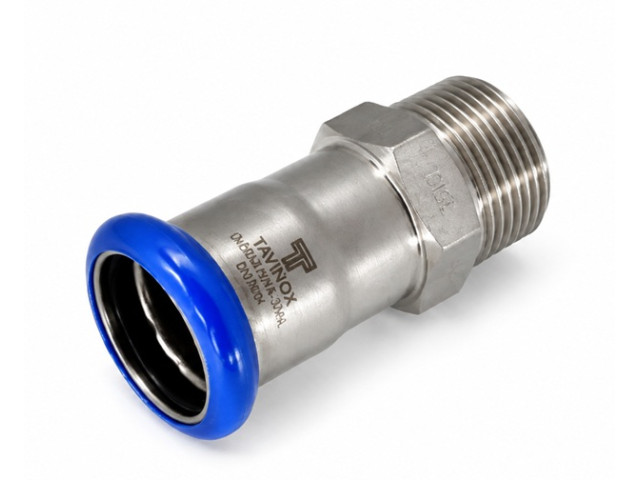TAVINOX Vonkajší prechod 54x2" AISI 316L PN16