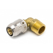 PUSH-FIT PEXAL koleno s vonkajším závitom 16x1/2" PN10 PUSH-FIT PEXAL koleno s vonkajším závitom 16x1/2" PN10