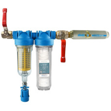 IPS ALKALEX™ Home - HYDRA DUO SET 1", zmäkčovač vody - HORIZONTÁLNY IPS ALKALEX™ Home - HYDRA DUO SET 1", zmäkčovač vody - HORIZONTÁLNY