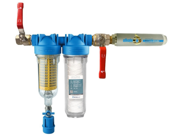 IPS ALKALEX™ Home - HYDRA DUO SET 1", zmäkčovač vody - HORIZONTÁLNY