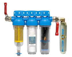 IPS ALKALEX™ Home - HYDRA TRIO SET 3/4", zmäkčovač vody - VERTIKÁLNY