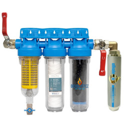 IPS ALKALEX™ Home - HYDRA TRIO SET 3/4", zmäkčovač vody - VERTIKÁLNY IPS ALKALEX™ Home - HYDRA TRIO SET 3/4", zmäkčovač vody - VERTIKÁLNY