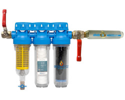 IPS ALKALEX™ Home - HYDRA TRIO SET 1", zmäkčovač vody - HORIZONTÁLNY