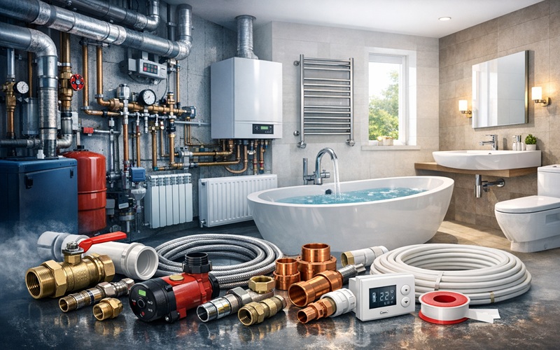 Všetko pre rozvody vody a kúrenia