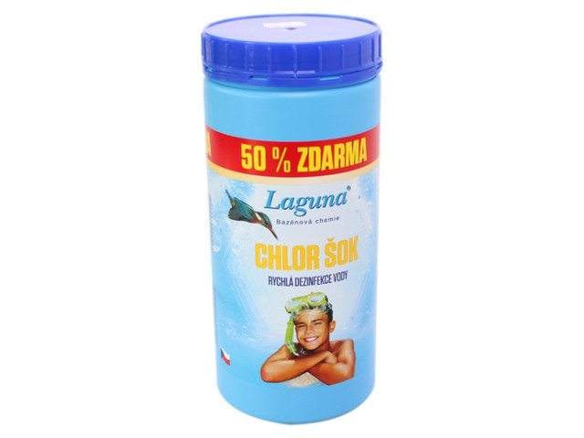 AKCE Laguna Chlór ŠOK 1kg + 50% ZDARMA