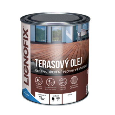 Lignofix Terasový olej bezfarebný 0,6 l