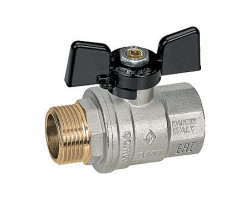 OREGON Guľový kohút 3/4 "MF Motýľ, PN40, -20 ° C + 185 ° C