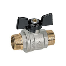 OREGON Guľový kohút 1/2" MM Motýl, PN40, -20 ° C + 185 ° C