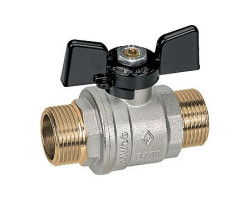 OREGON Guľový kohút 3/4" MM Motýl, PN40, -20°C + 185°C