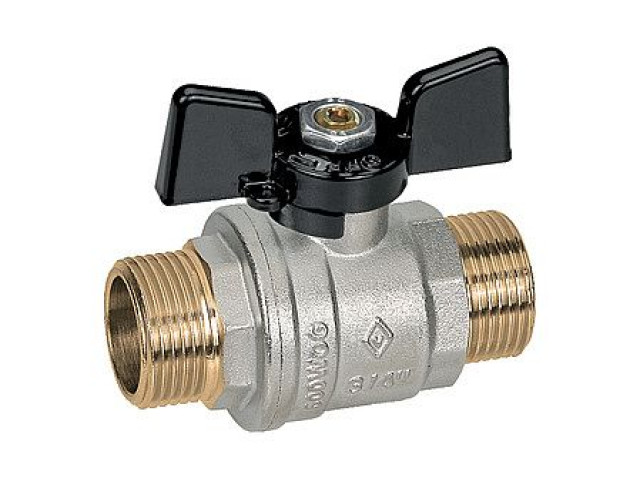 OREGON Guľový kohút 3/4" MM Motýl, PN40, -20°C + 185°C