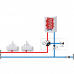 ESBE VMB 423 Termostatický zložený ventil DN 20 1/2" CPF 22mm 10bar