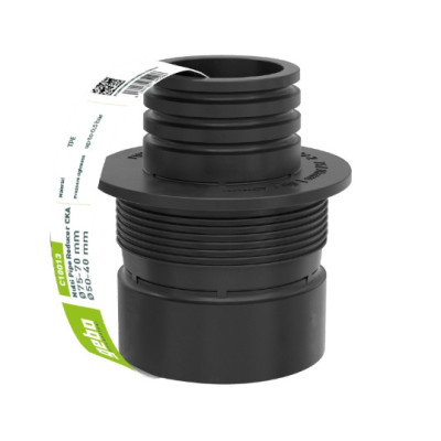 Geboflex - kombinovaný adaptér (64 / 58mm na 50 / 40mm), do 0,5 bar, TPE