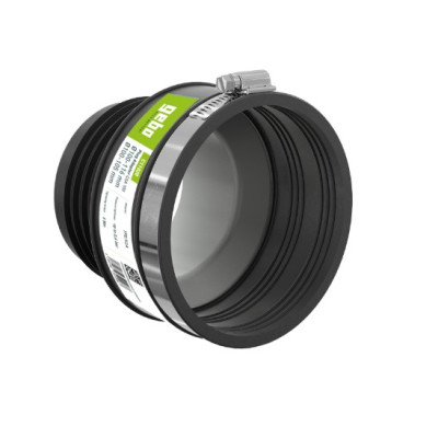 Geboflex - násuvný adaptér CSA 100 (100-116mm na 100-105mm), do 0,5 bar, TPE / V2A