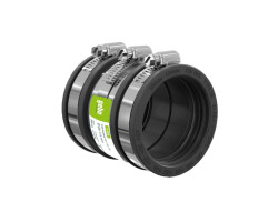 Geboflex - Prechodový adaptér 2, (50-65 mm) na 2,5 bar, EPDM / V2A