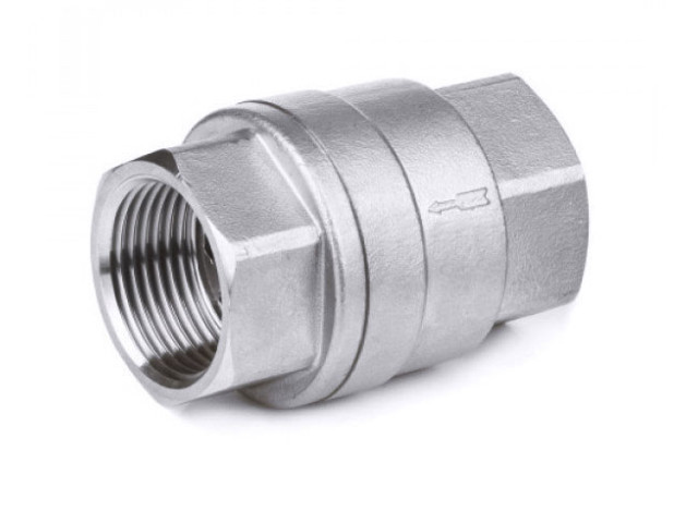 NEREZ Spätná klapka 1/4" AISI 316 Tmax 180°C