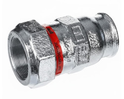 GEBO ŠPECIÁLNA (I) ČIERNA kompresná armatúra 31,8mm x 1" vnútorný závit