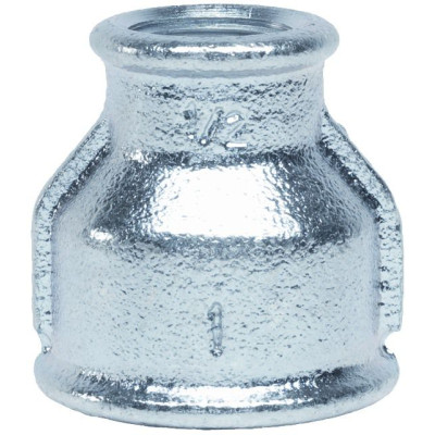 Pozink nátrubok redukovaný 1"1/2 x 1"
