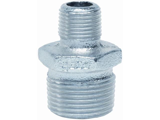 Pozink vsuvka redukovaná 1/2"x3/8