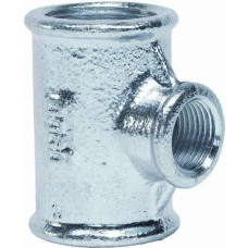 Pozink T-kus redukovaný 3/4" x 3/8" x 3/4"