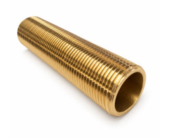 Mosadzné celozávitové predĺženie 1/2" 100mm