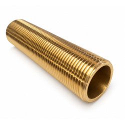 Mosadzné celozávitové predĺženie 1/2" 100mm