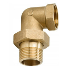 Mosadzný holendr rohovy 6/4" MF – kónické tesnenie (PN16)