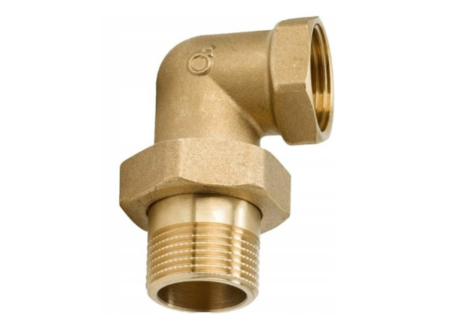 Mosadzný holendr rohovy 2" MF – kónické tesnenie (PN16)