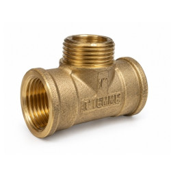 Mosadzný T-kus FMF 1/2" s vonkajším závitom