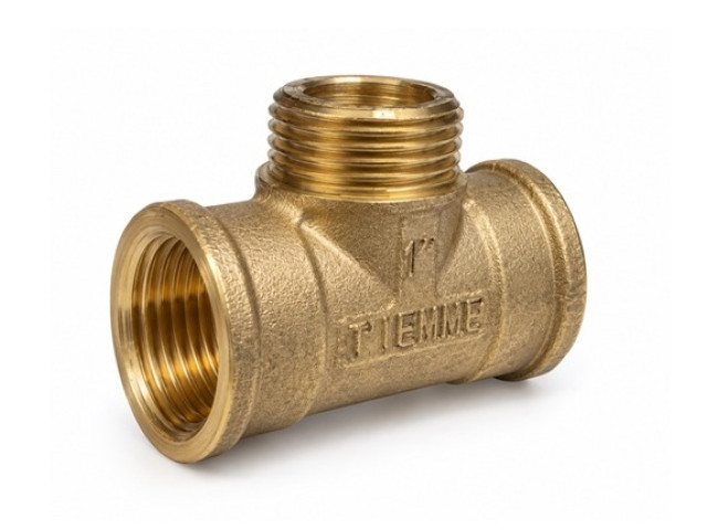 Mosadzný T-kus FMF 1/2" s vonkajším závitom