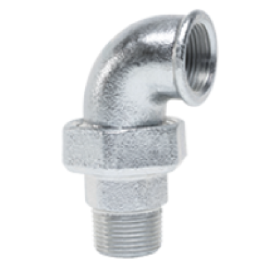 Pozink rohové skrutenie ploché 6/4" MF