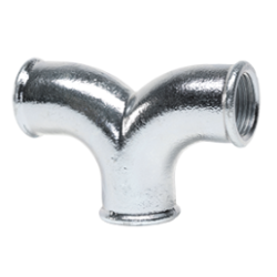 Pozink T-kus dvojitý oblúk 5/4"
