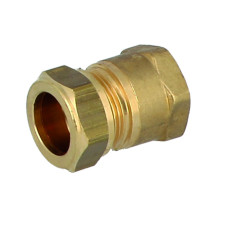 Mosadzný svorný prechod s vnútorným závitom 1/2" x 12 mm