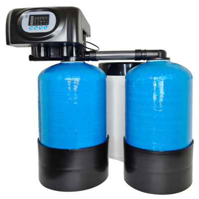 Dvojmodulový priemyselný zmäkčovač vody HydroSoft Duplex 1,0 m³/h  1"