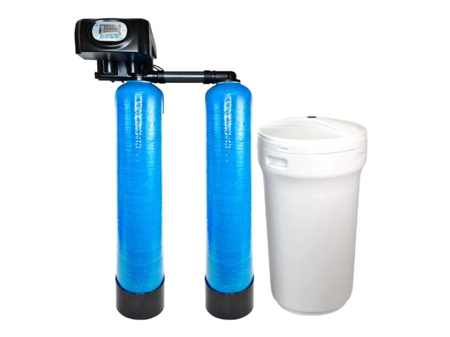 Dvojmodulový priemyselný zmäkčovač vody HydroSoft Duplex 2,3 m³/h  1"
