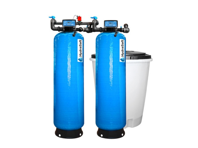 HydroSoft 500D2-HYS1-Com 1" dvojitý priemyselný zmäkčovač vody