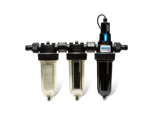 Predfiltrácia AVEQ vrátane. UV lampa 3/4"/1"  1,6 m3/h 40W