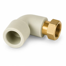 PPR koleno 90° s prevlečnou maticou 20 x 1/2" – kovová trubica PPR koleno 90° s prevlečnou maticou 20 x 1/2" – kovová trubica