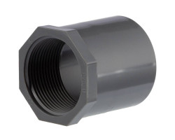 PVC prechod s vnútorným závitom 50 mm x 6/4"