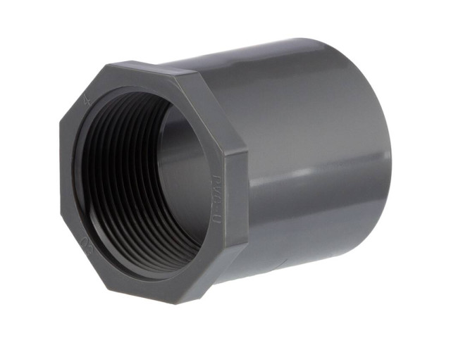 PVC prechod s vnútorným závitom 50 mm x 6/4"