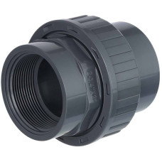 PVC Rozobratelný spoj s vnútorným závitom 50x6/4"