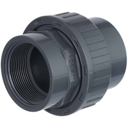 PVC Rozobratelný spoj s vnútorným závitom 50x6/4"